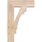 Ekena Millwork Merced Block Smooth Bracket, Douglas Fir, 5 1/2"W x 22"D x 34"H BKT06X22X34MRC05SDF - alternate 2